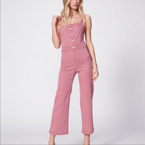 Paige Anessa ankle culotte overall romper